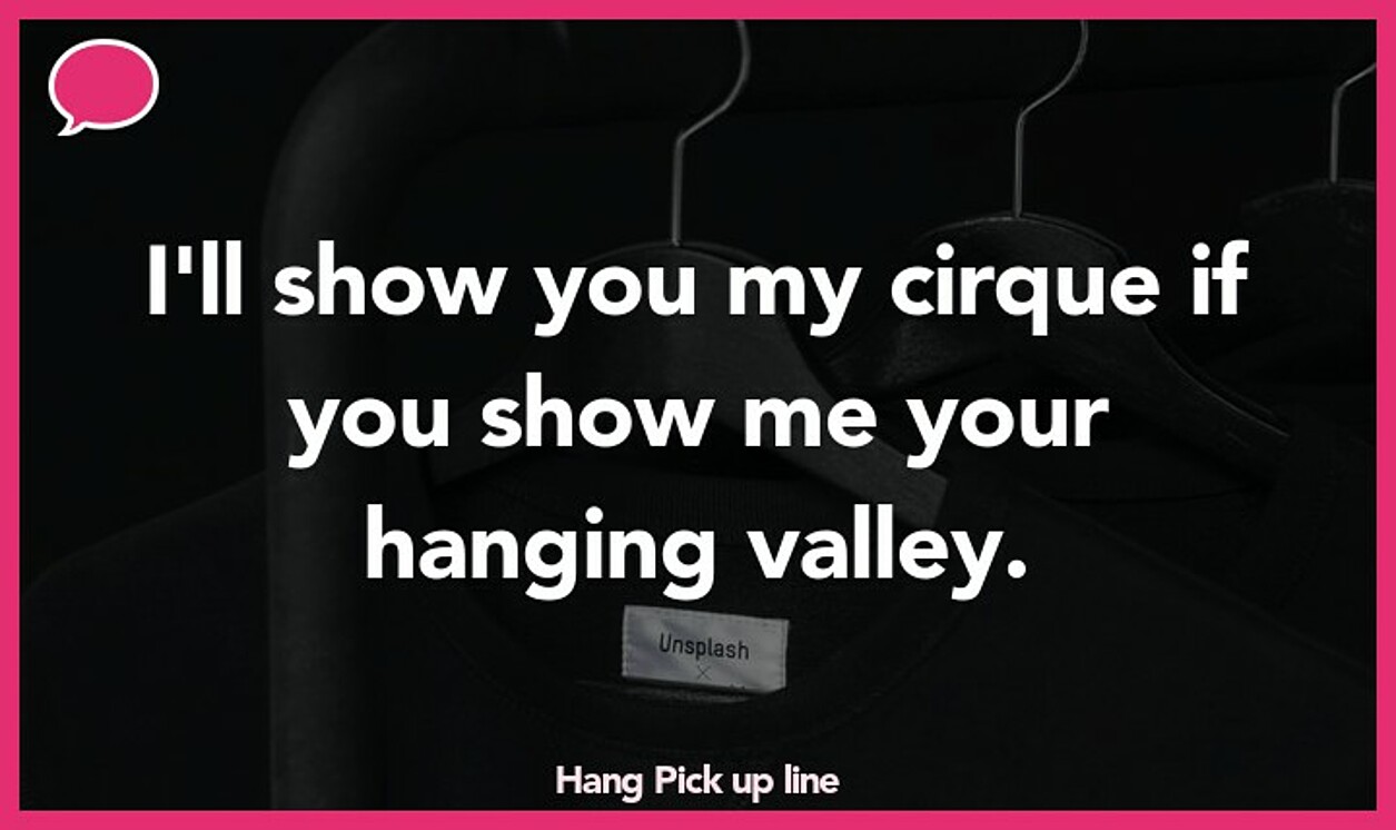 hang pickup line