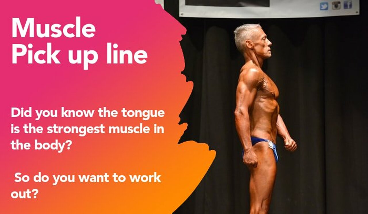 muscle pickup line
