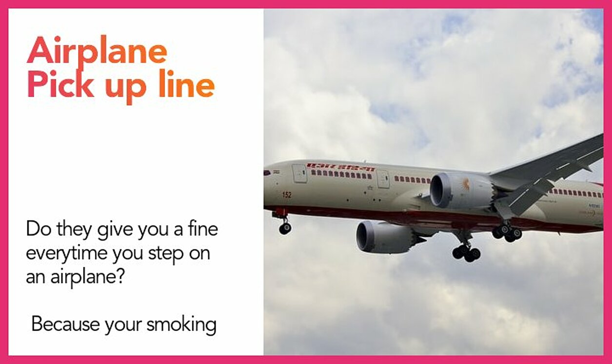 airplane pickup line