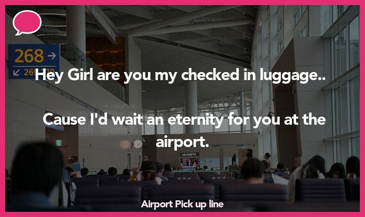 airport pickup line