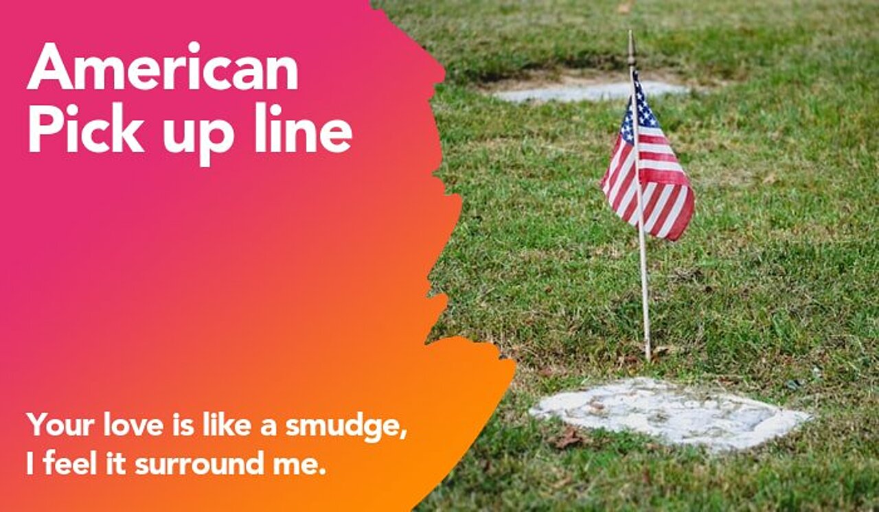 american pickup line