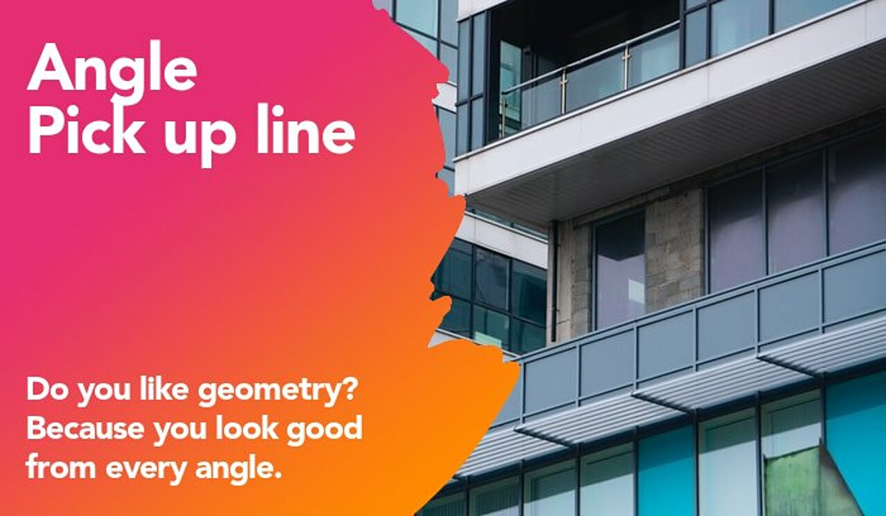 angle pickup line