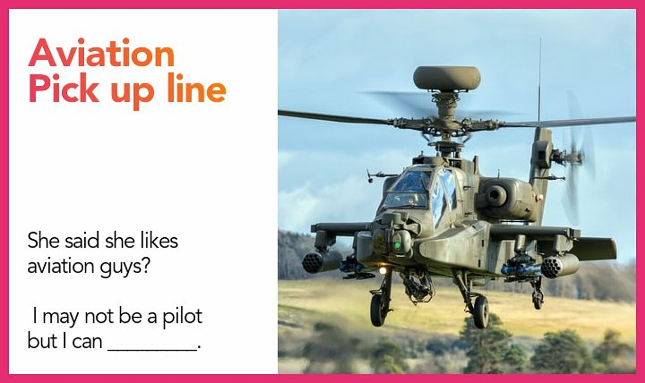 aviation pickup line