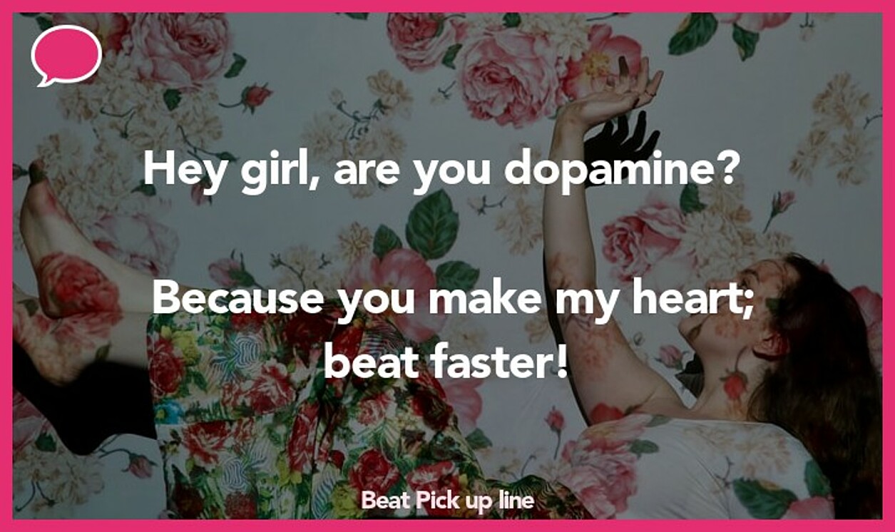 beat pickup line