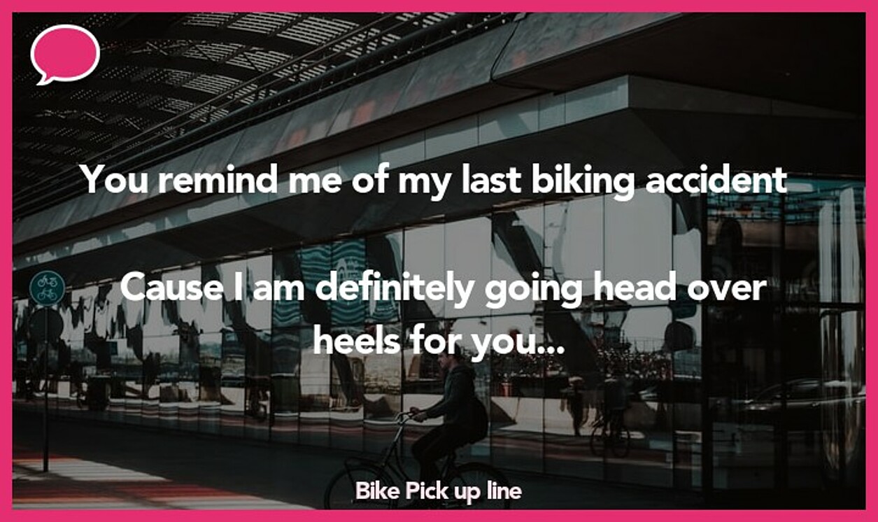 bike pickup line