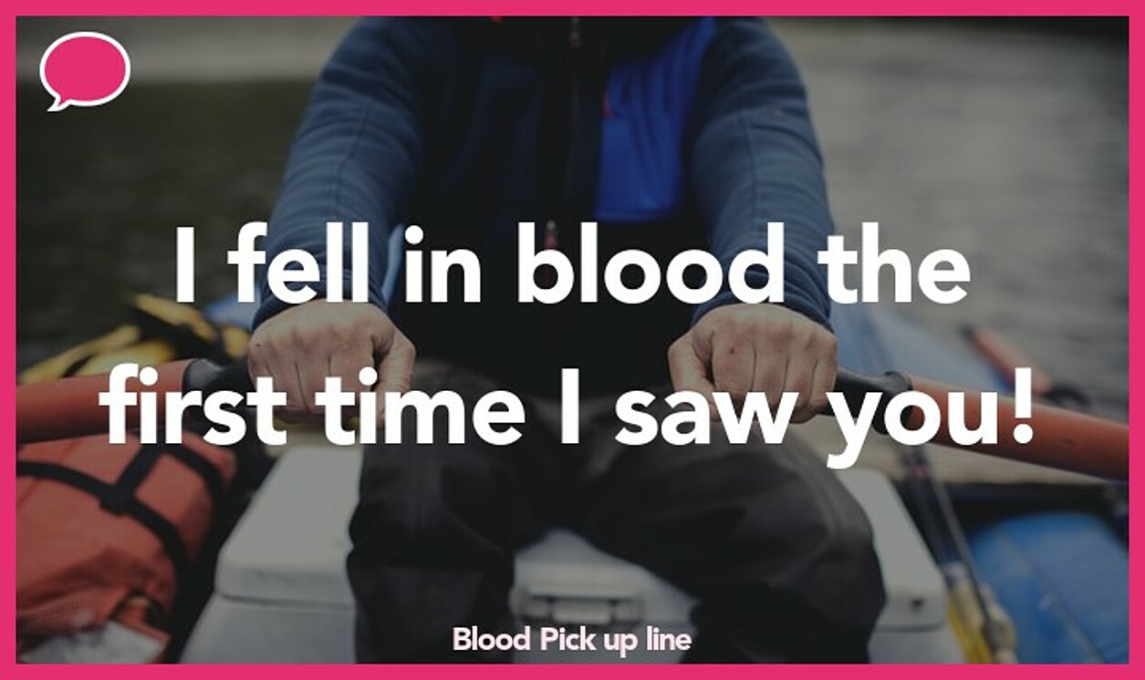 blood pickup line