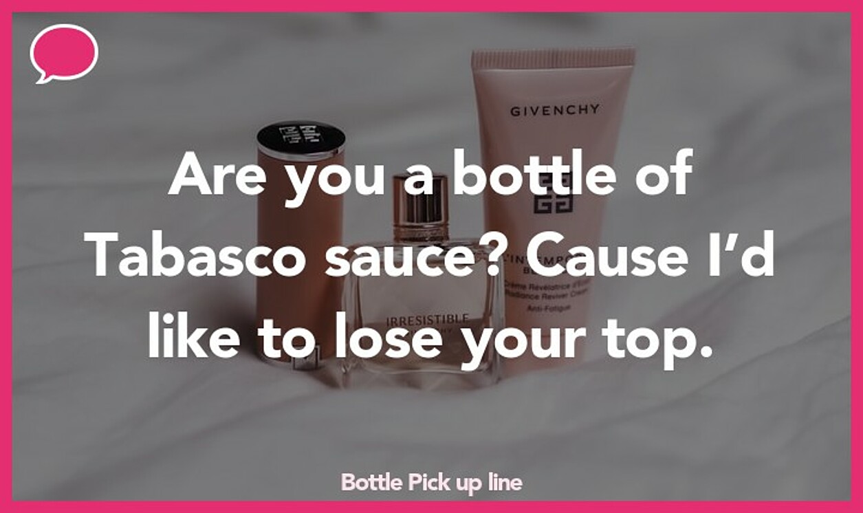 bottle pickup line