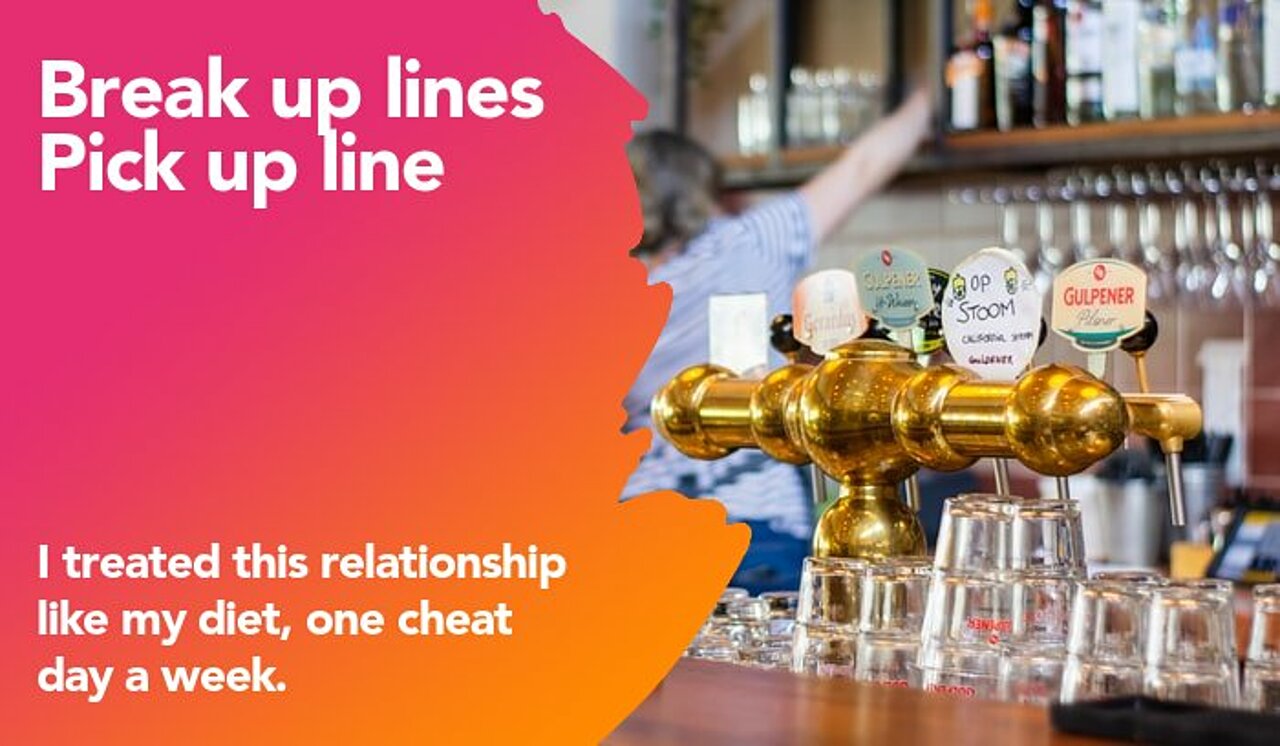 break up lines pickup line