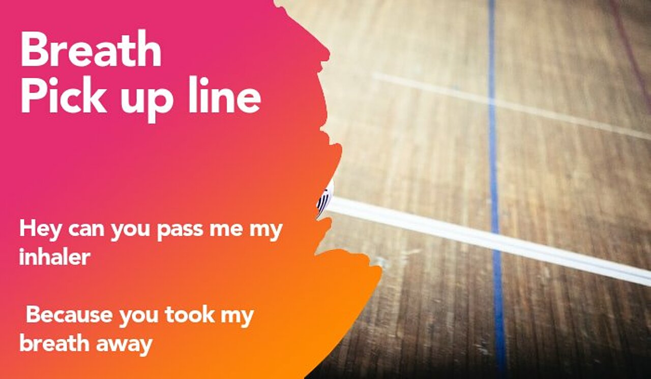 breath pickup line