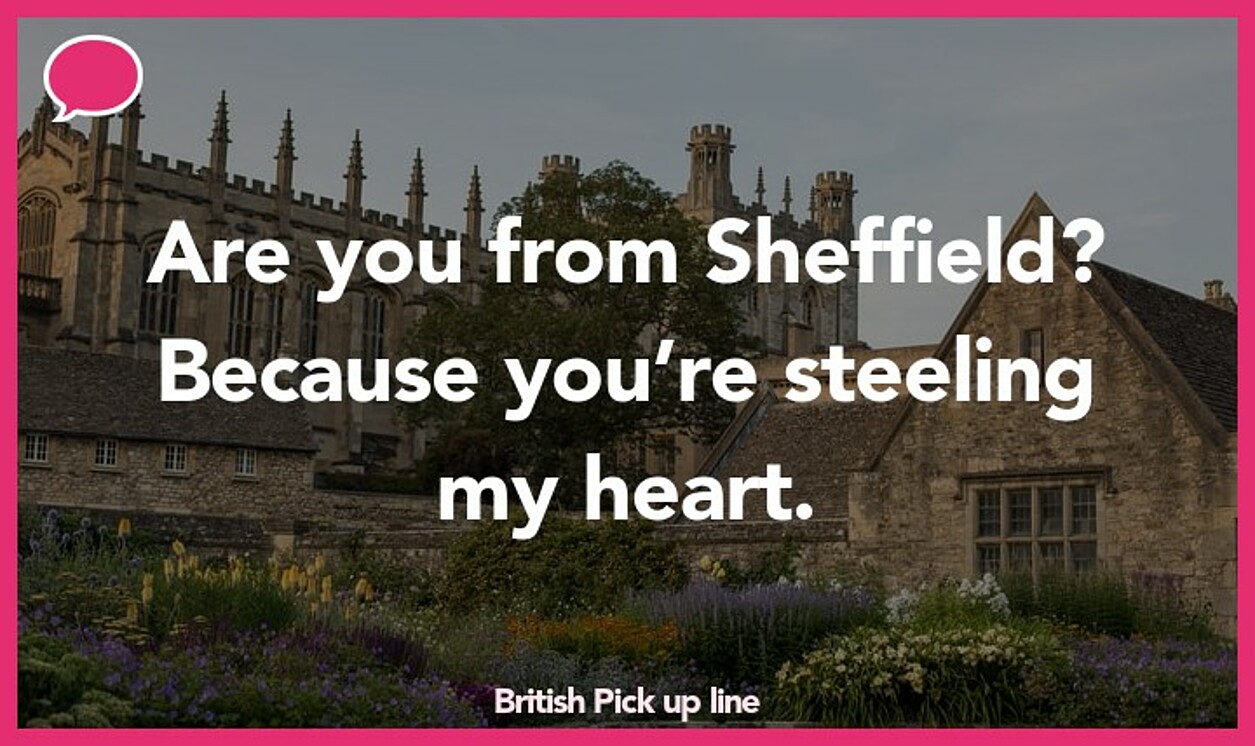 british pickup line