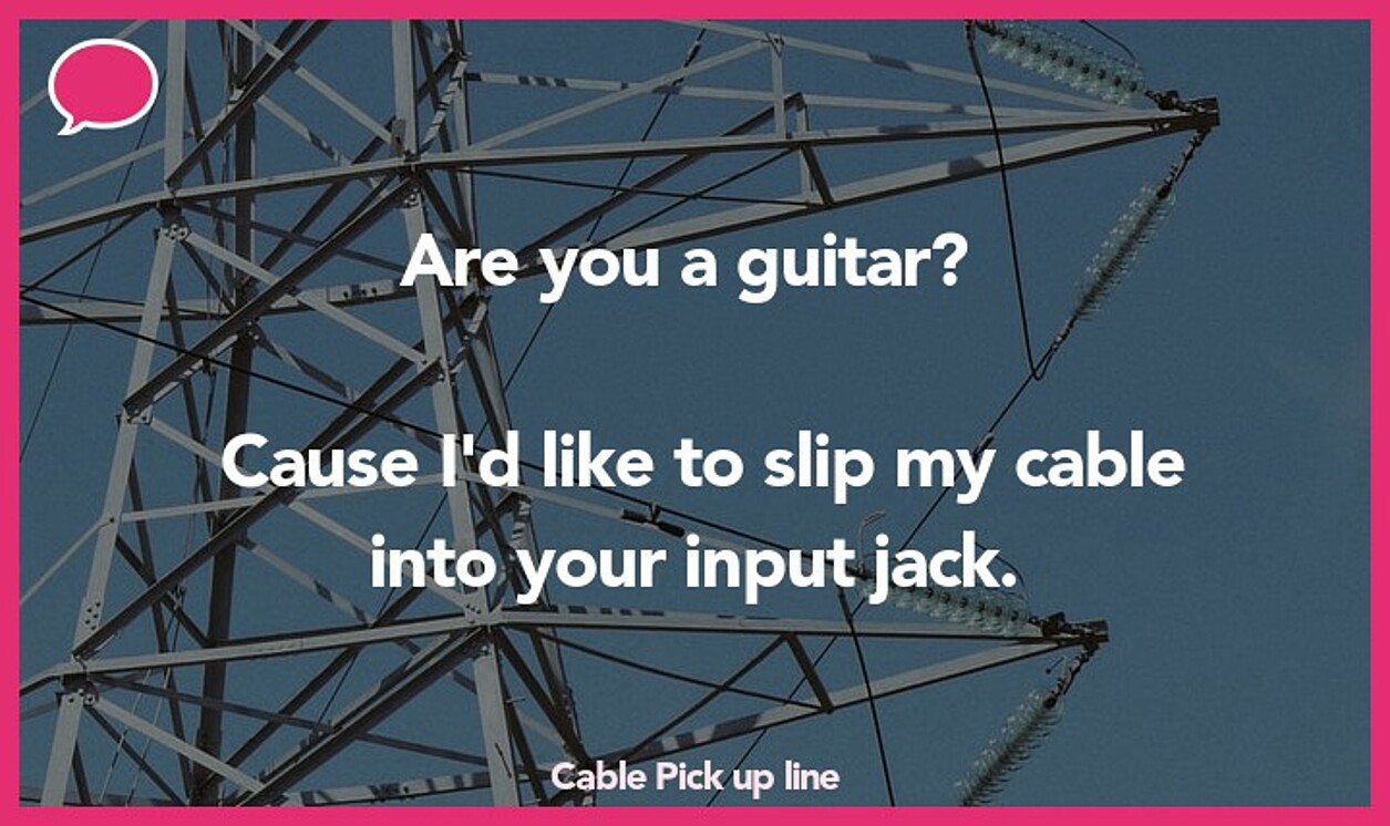 cable pickup line