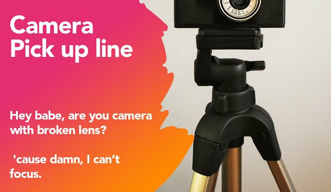 camera pickup line