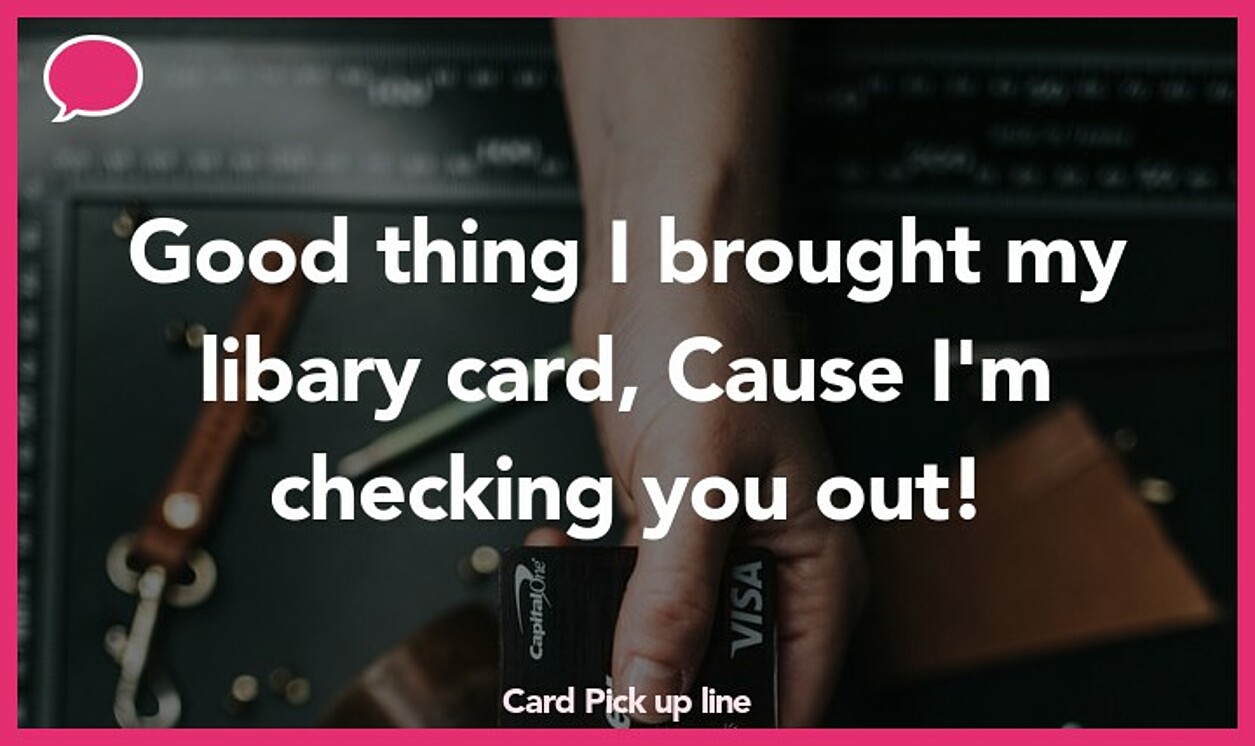 card pickup line