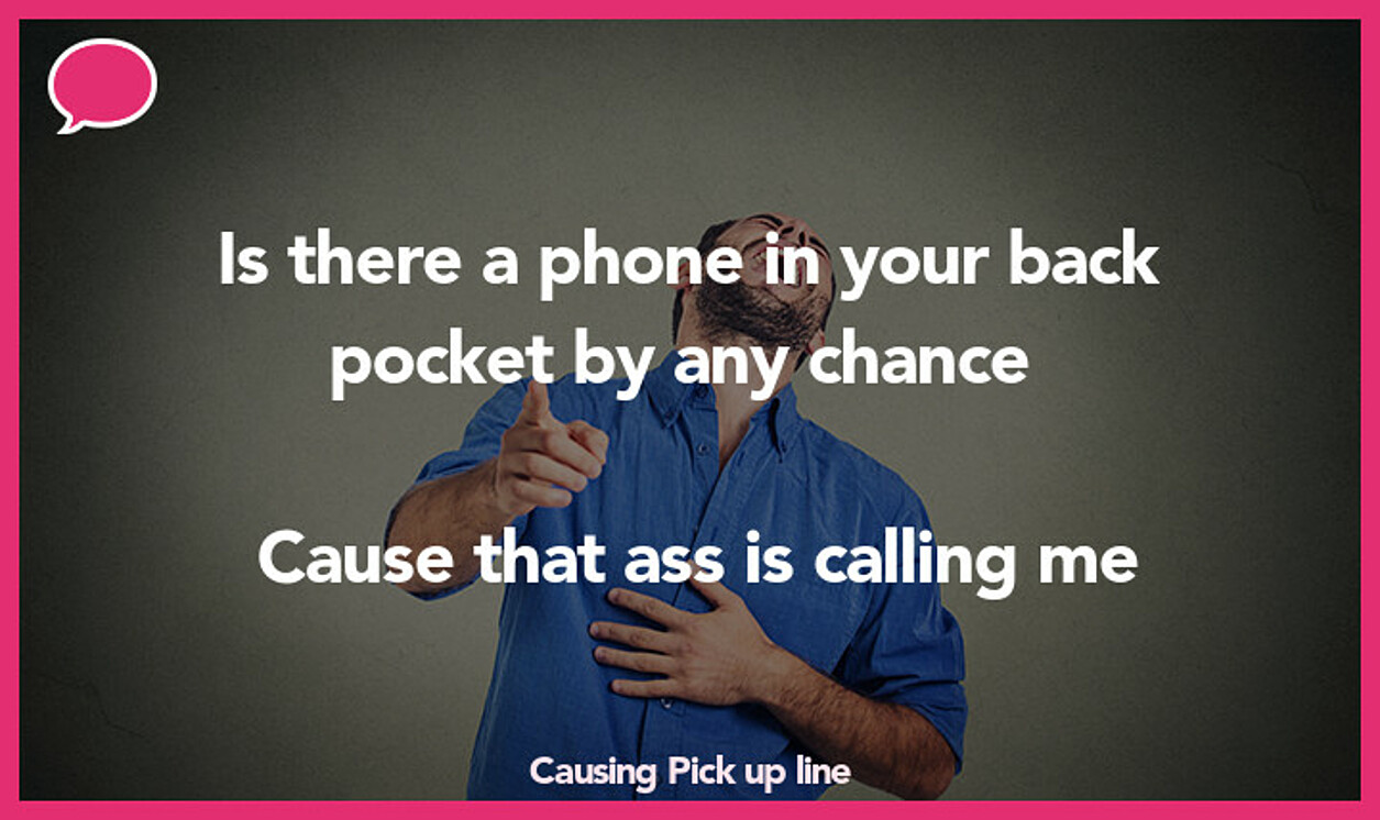 causing pickup line