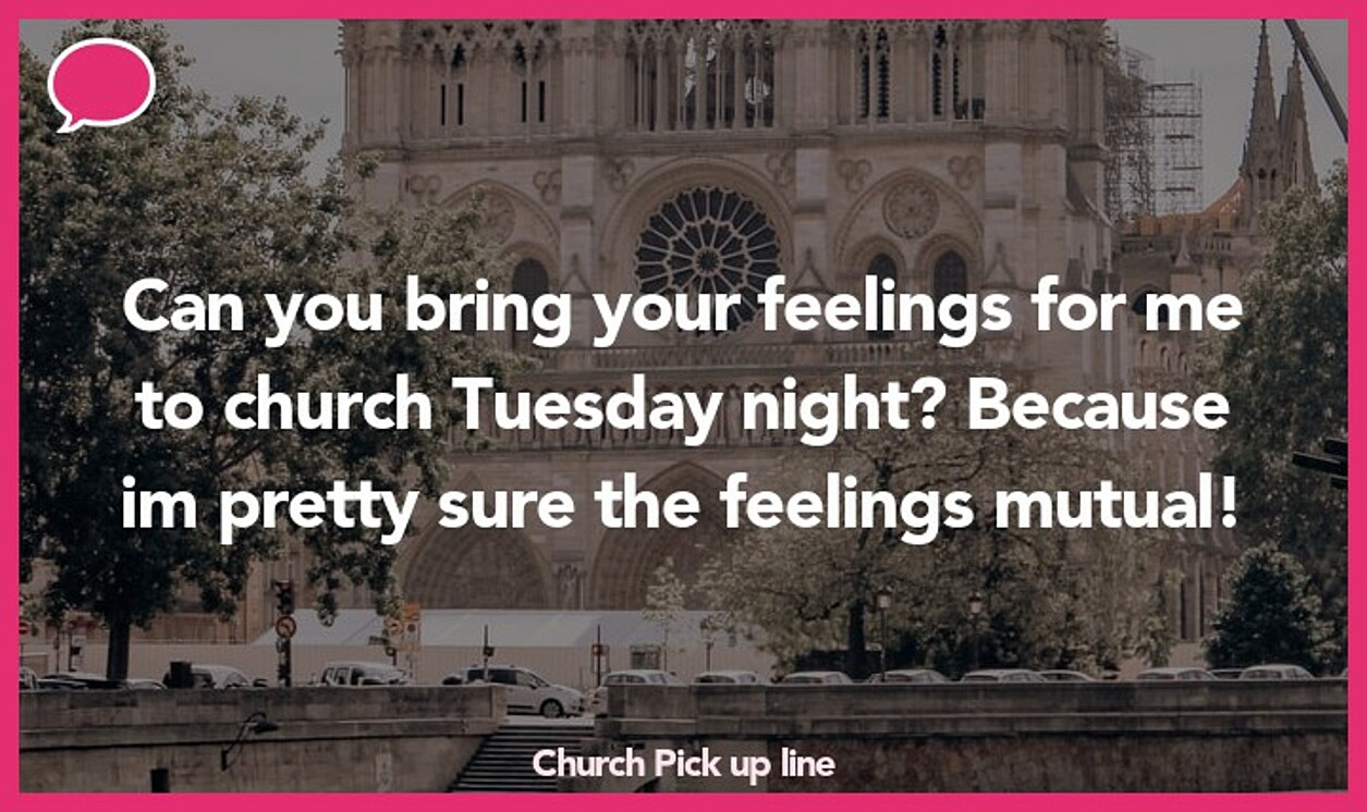 church pickup line