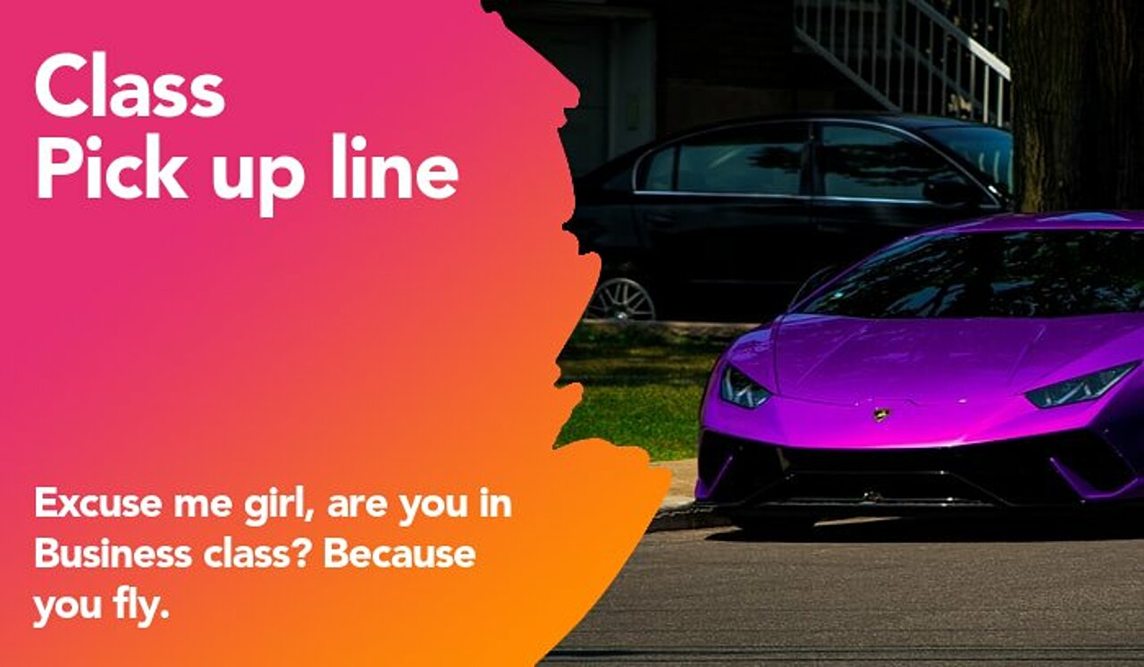 class pickup line