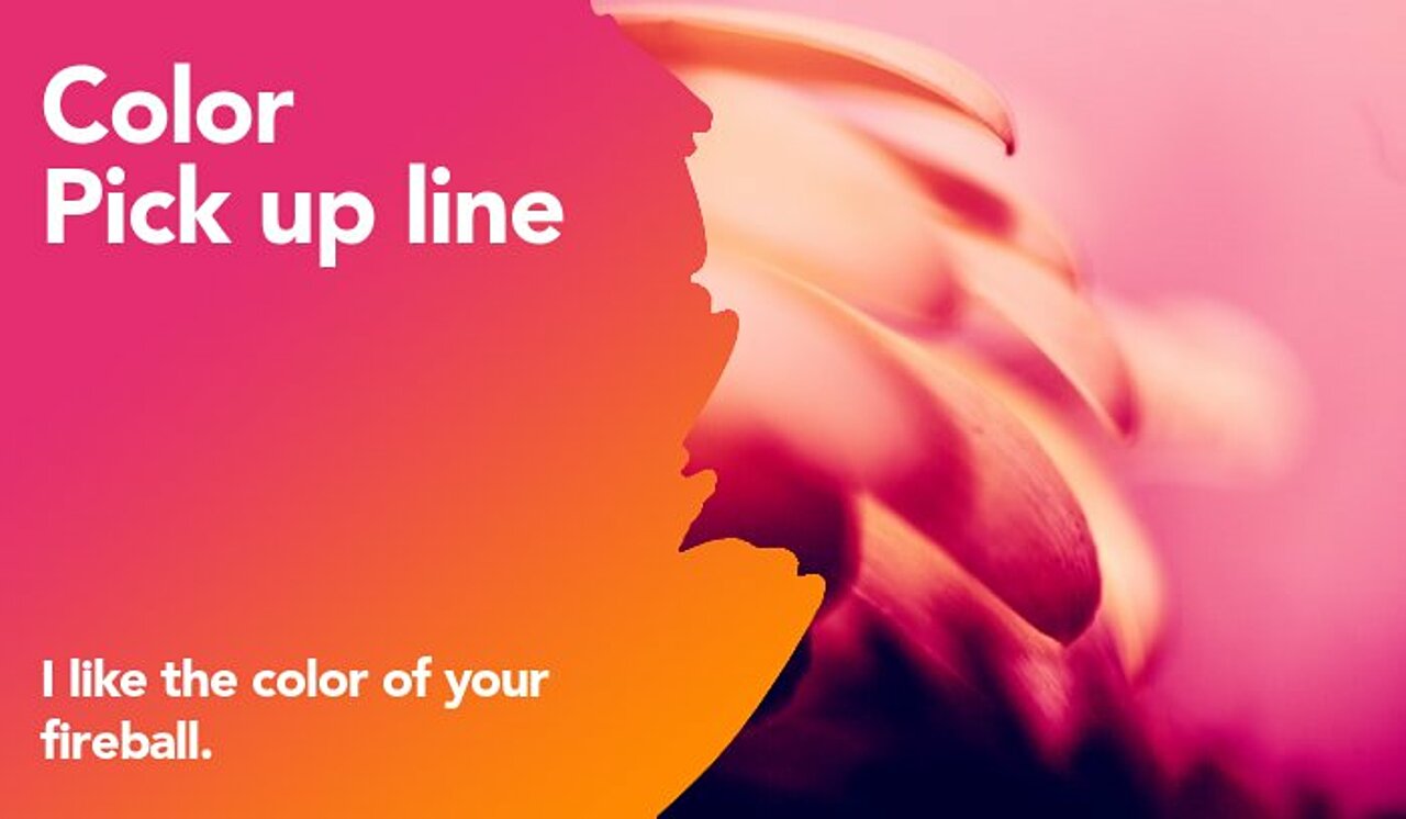 color pickup line