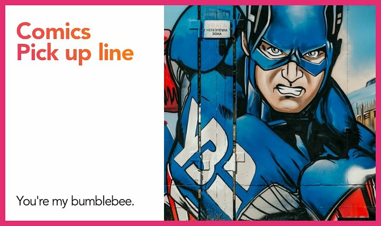 comics pickup line