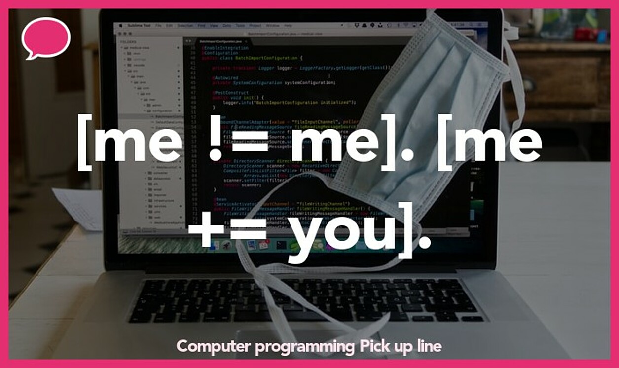 computer programming pickup line