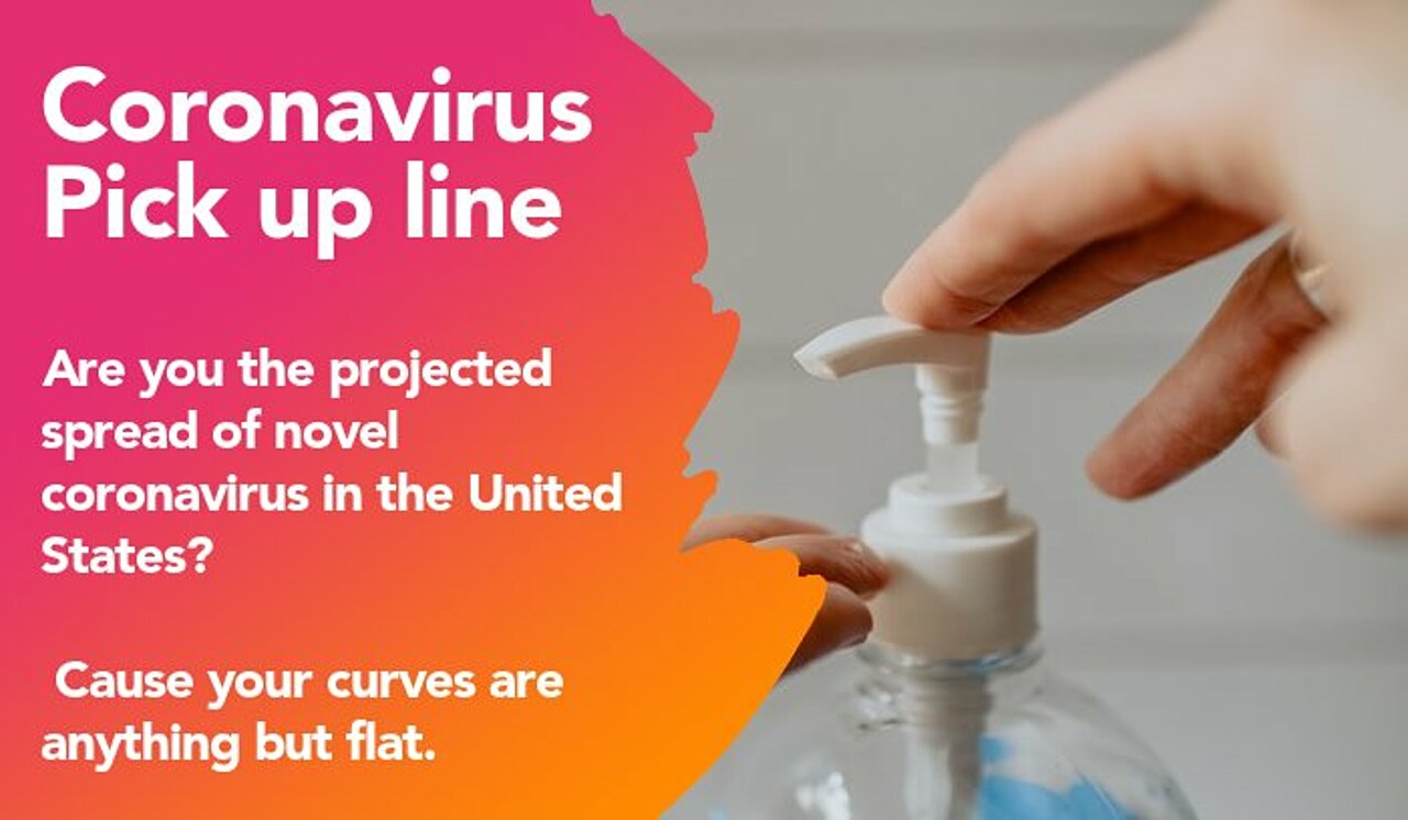 coronavirus pickup line