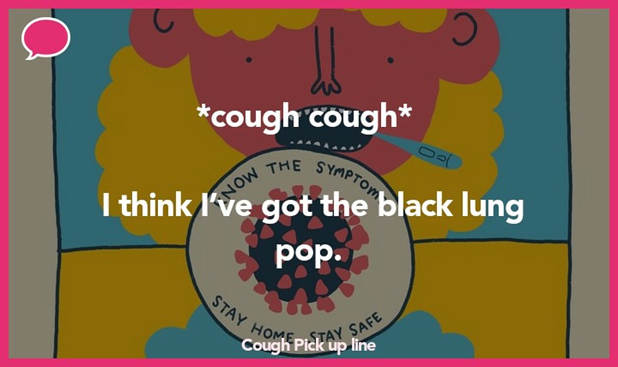 cough pickup line