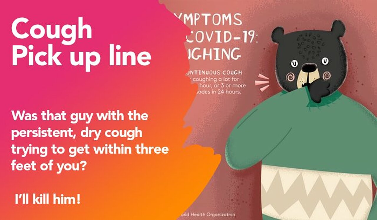 cough pickup line