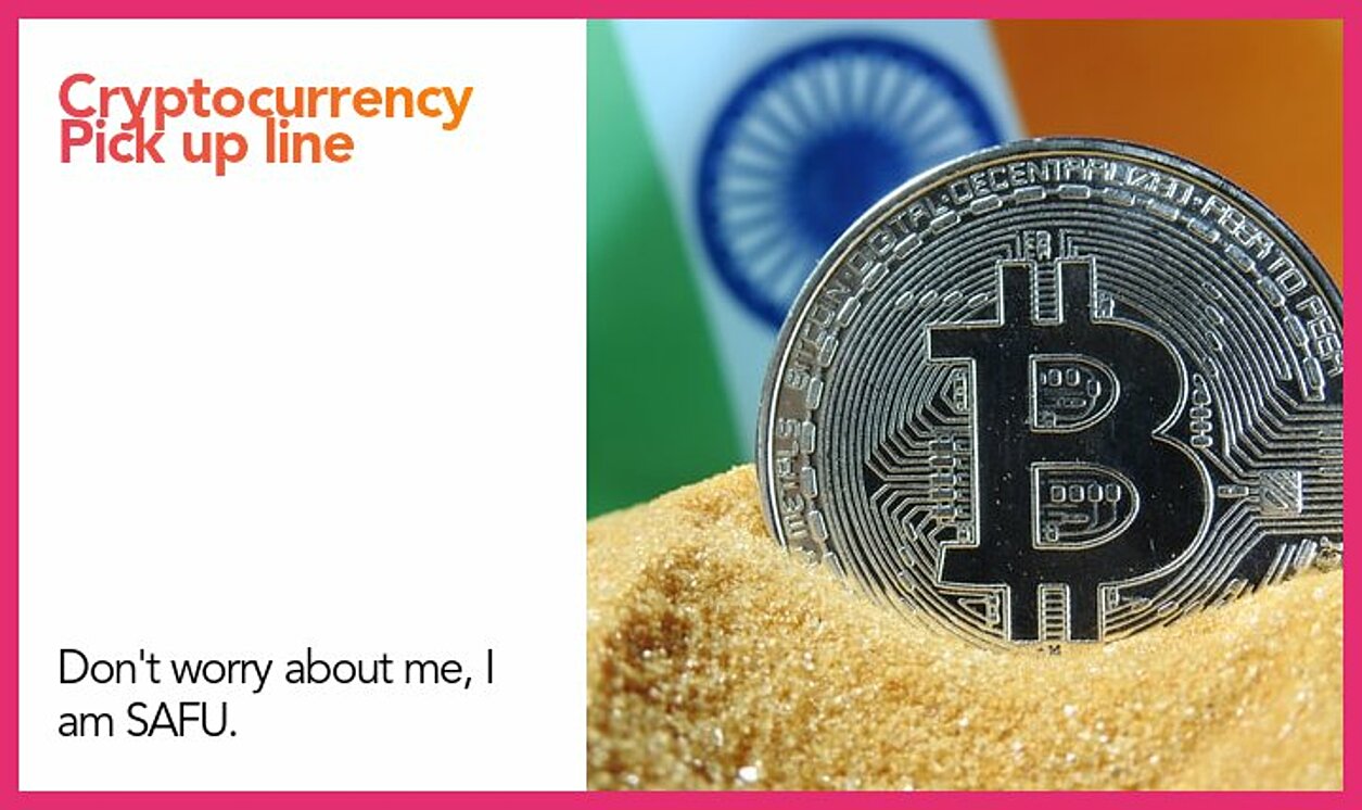 cryptocurrency pickup line
