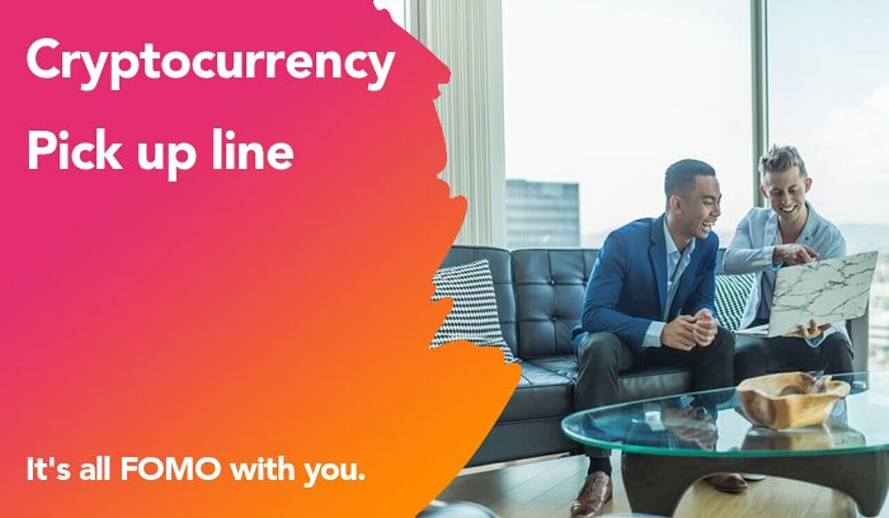cryptocurrency pickup line
