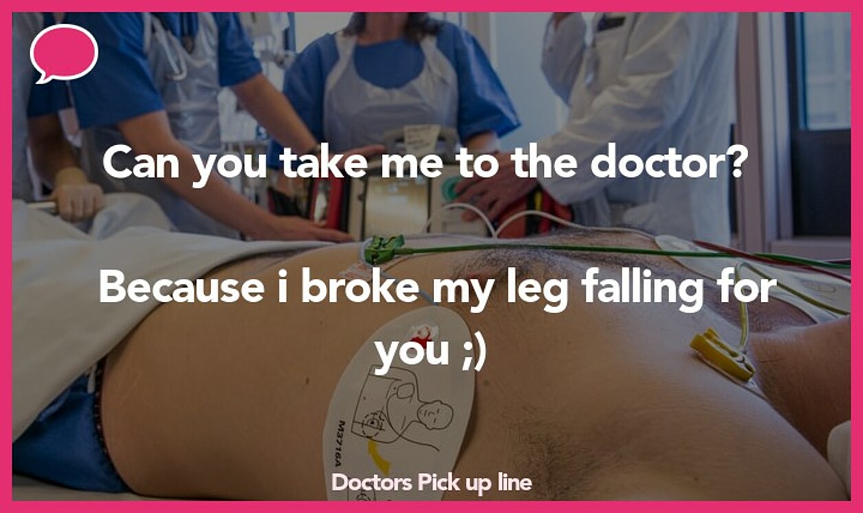 doctors pickup line