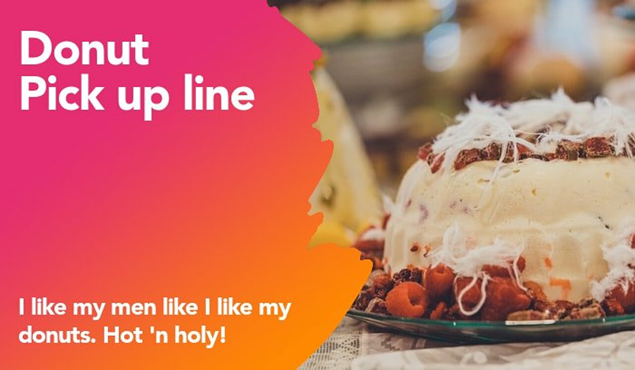 donut pickup line