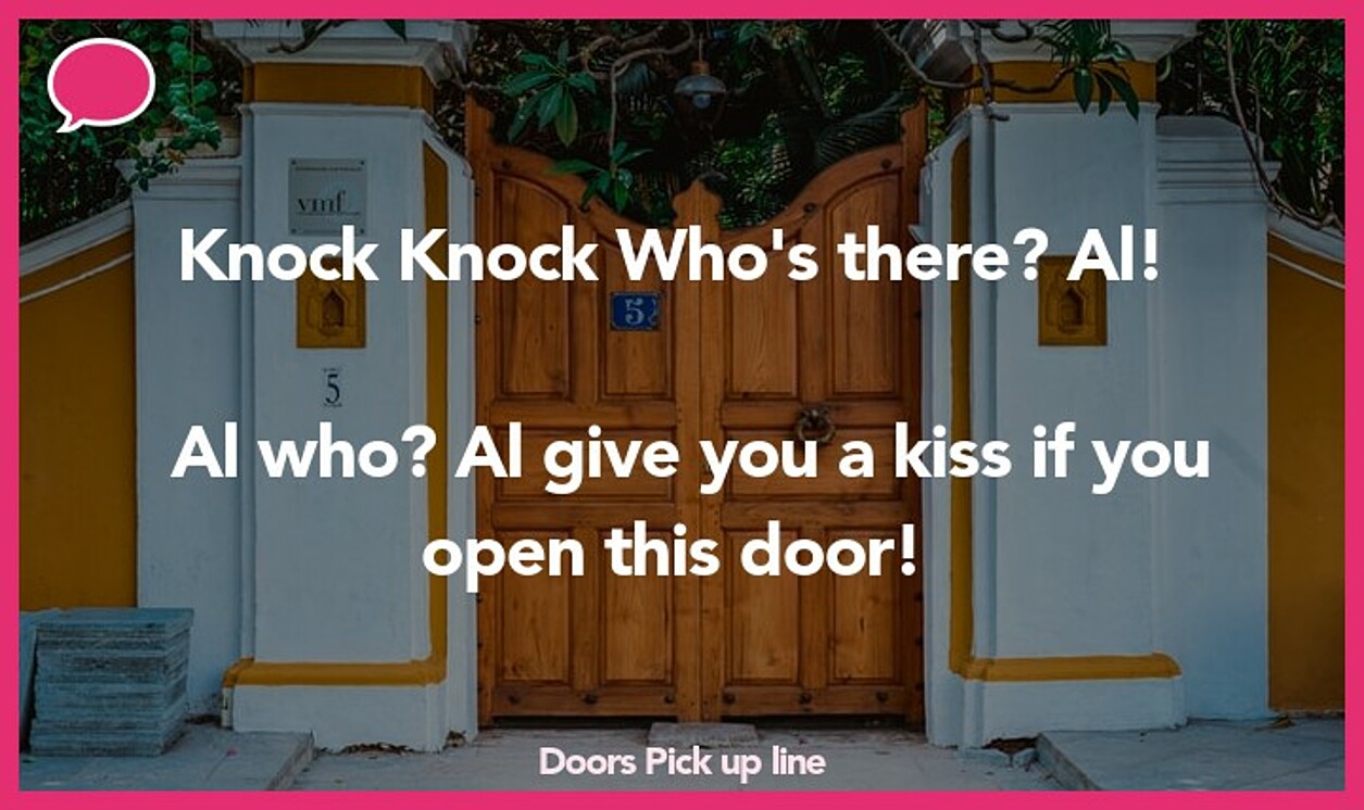 doors pickup line