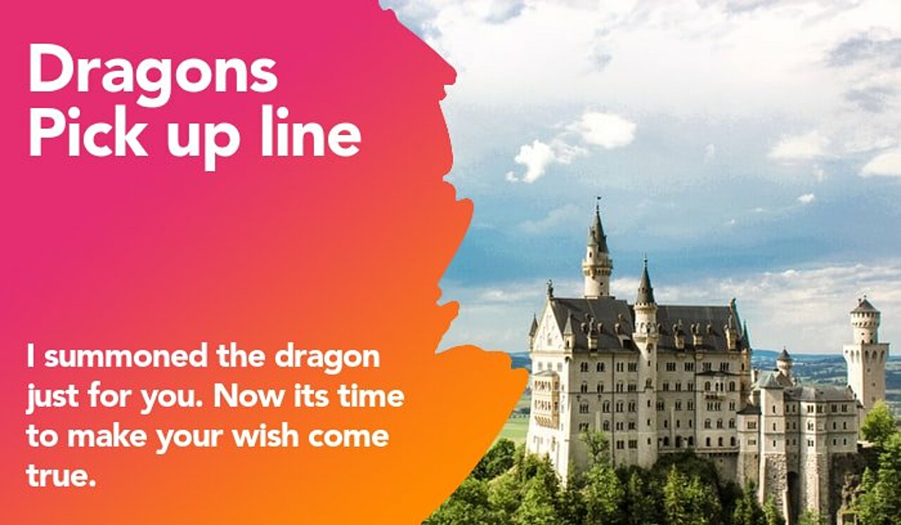 dragons pick up line