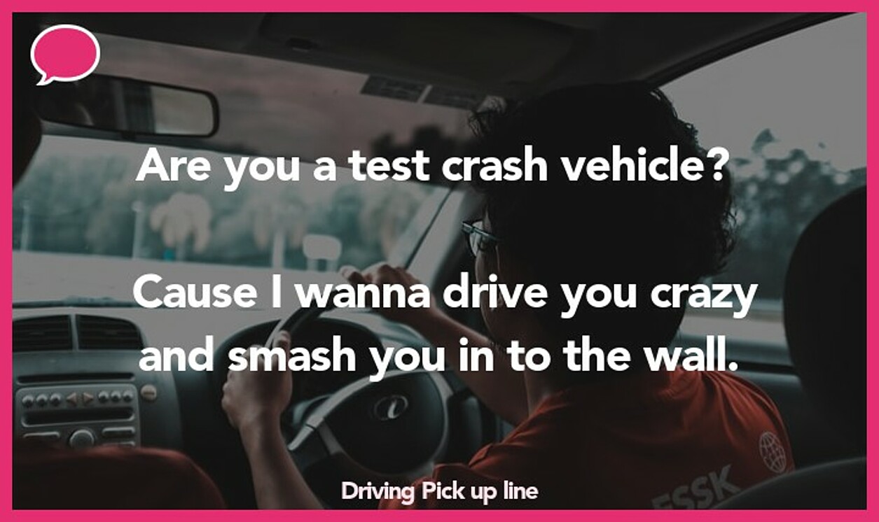 driving pickup line