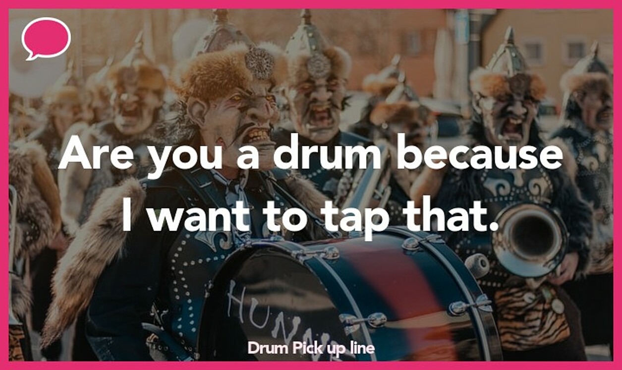 drum pickup line