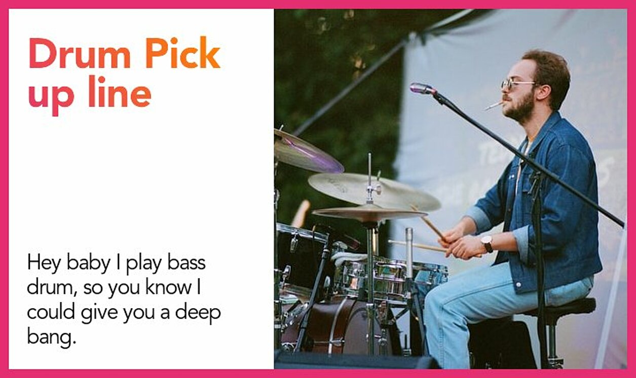 drum pickup line