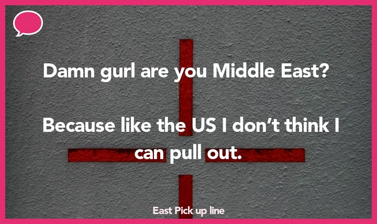 east pickup line