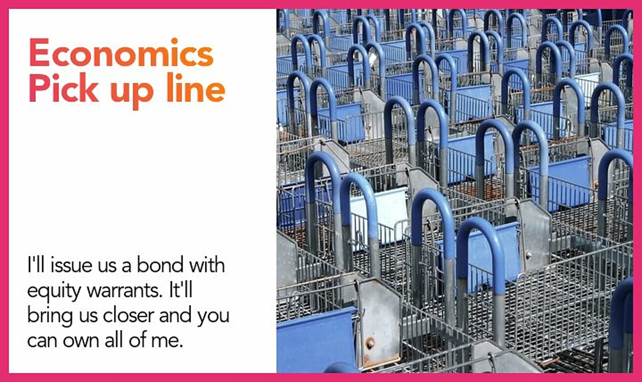 economics pickup line