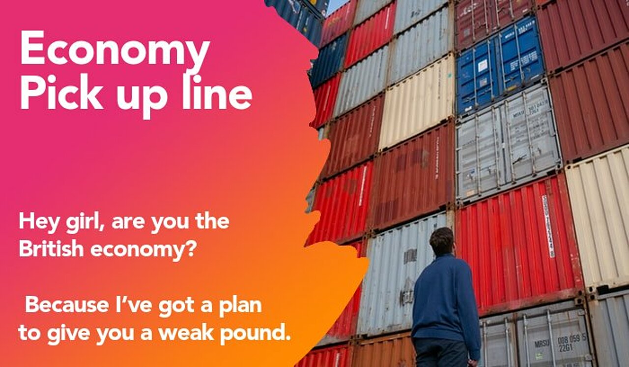 economy pickup line