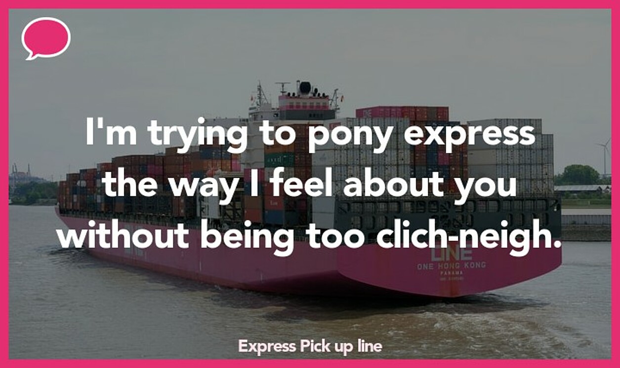 express pickup line