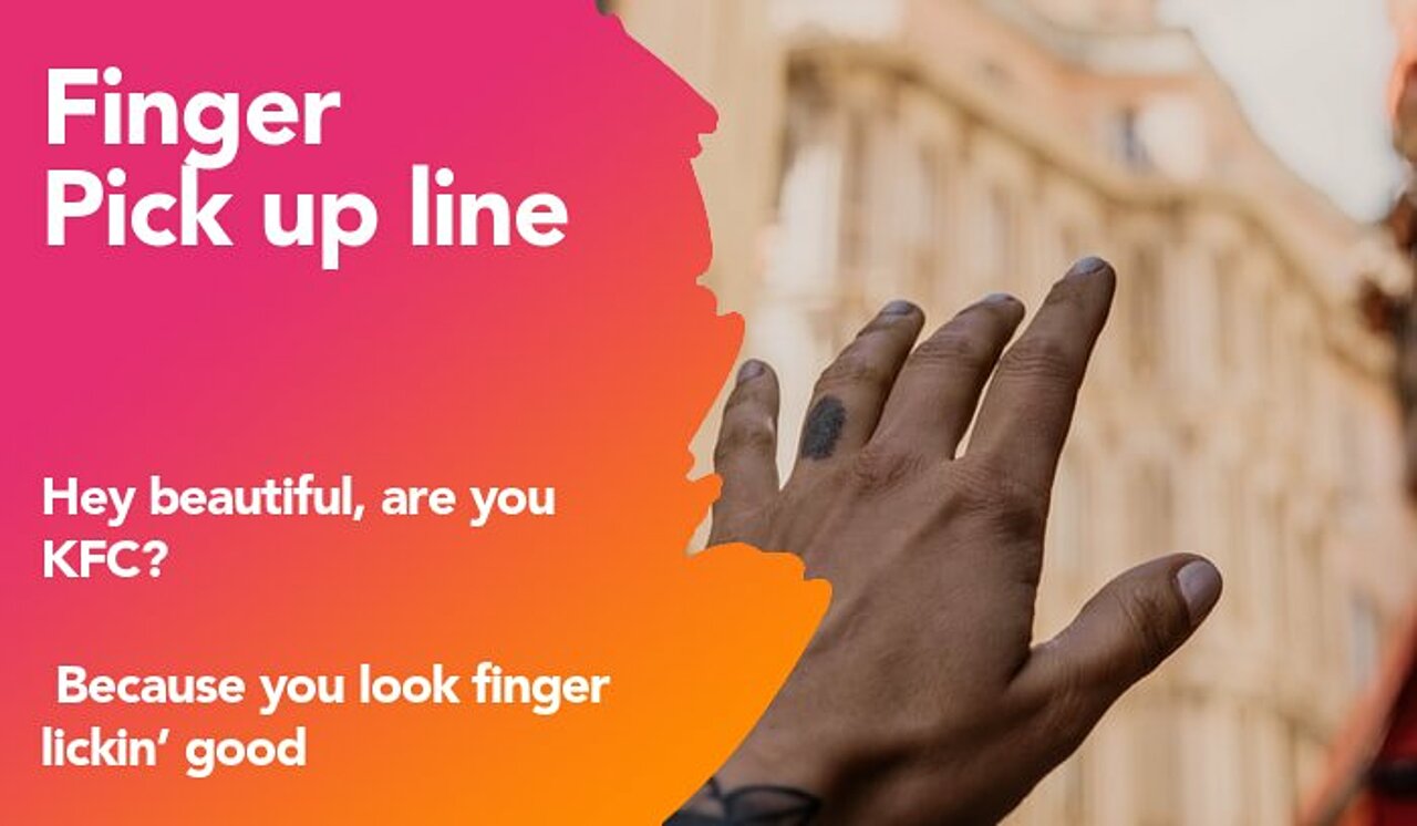finger pickup line
