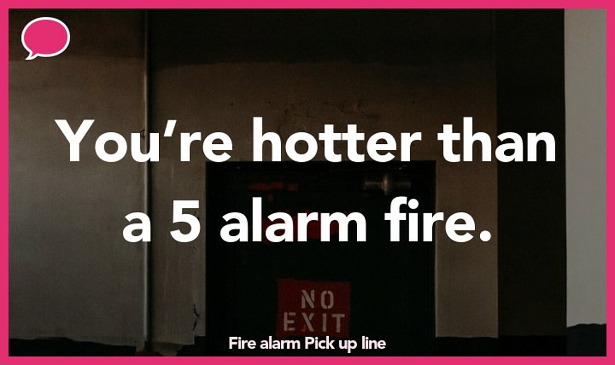 fire alarm pickup line