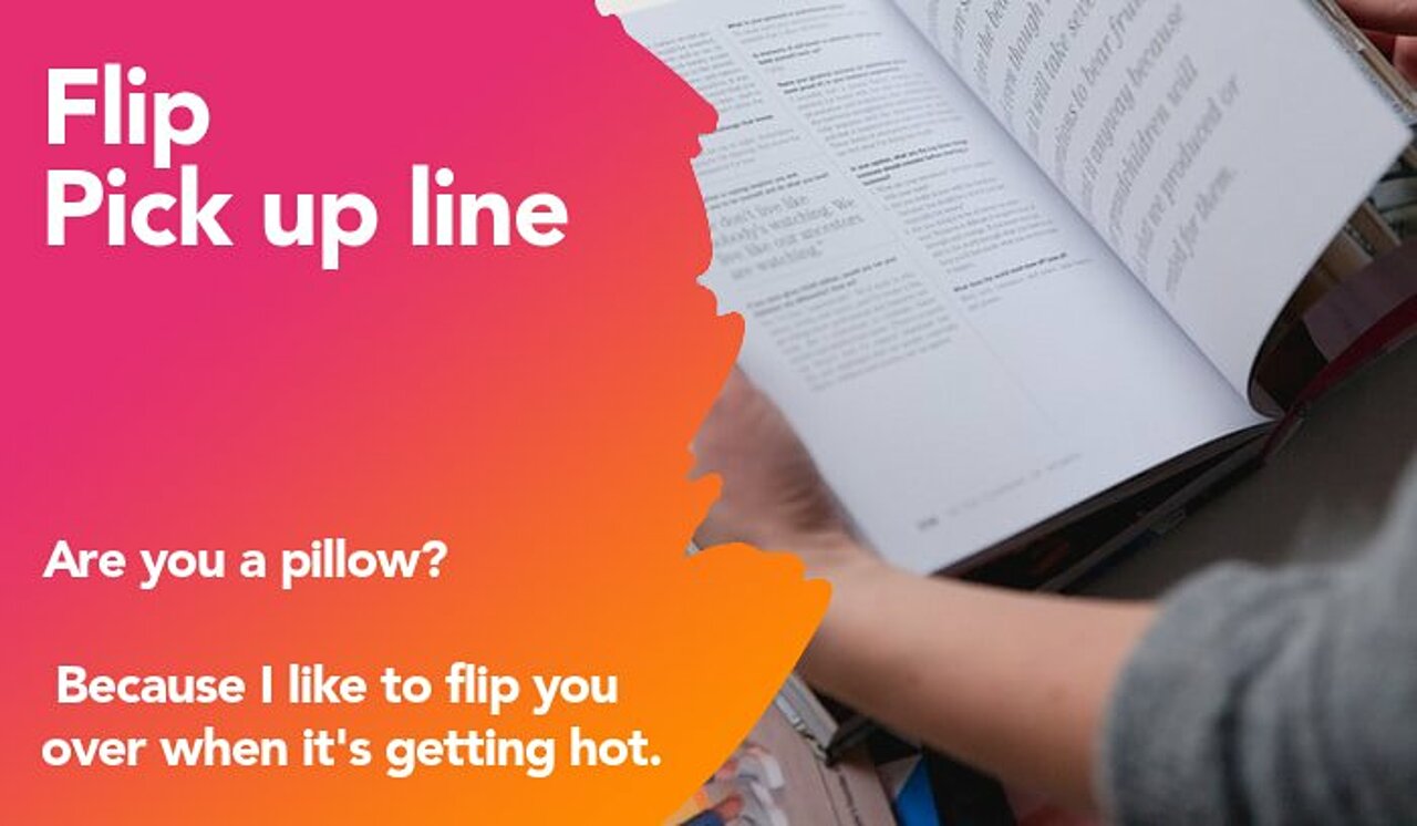 flip pickup line