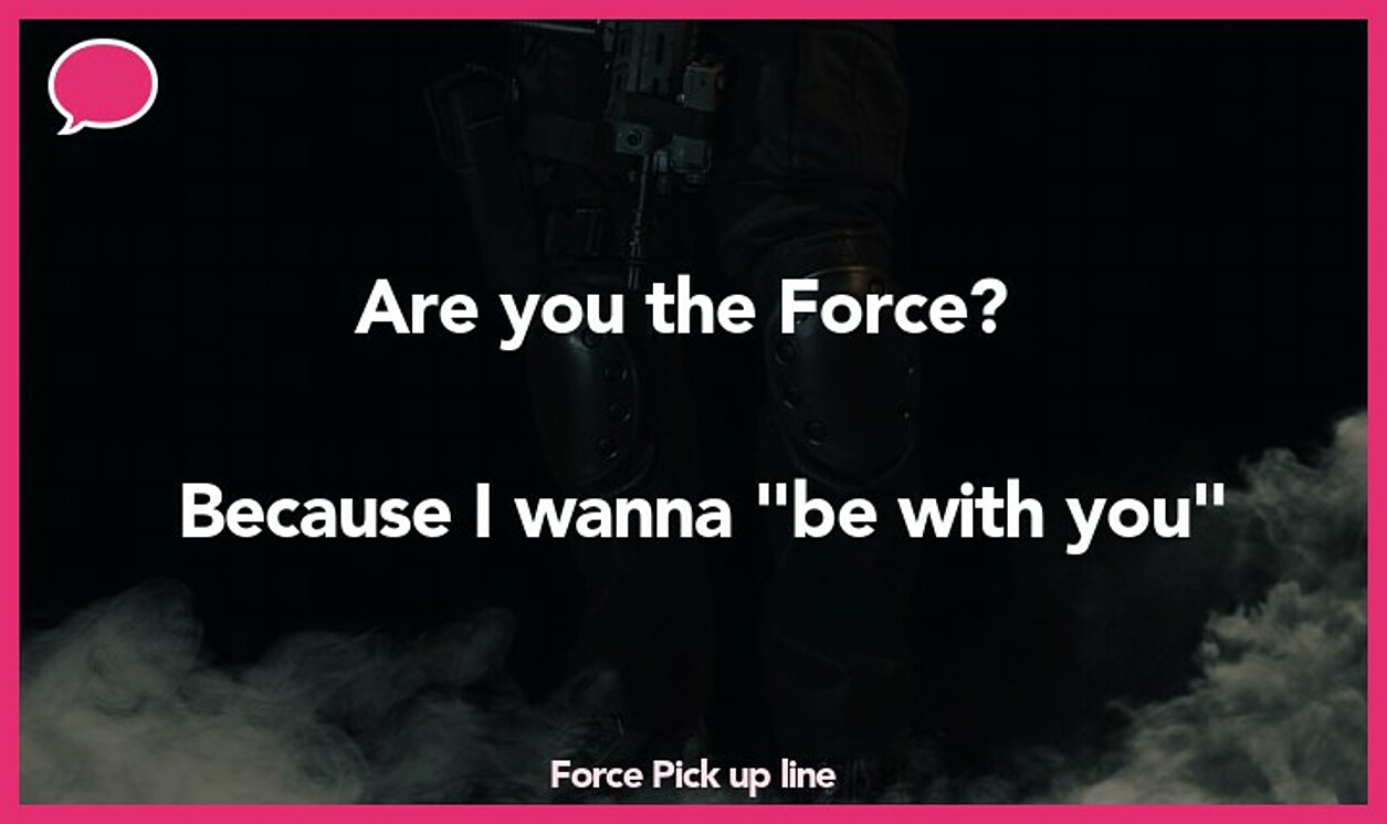 force pickup line
