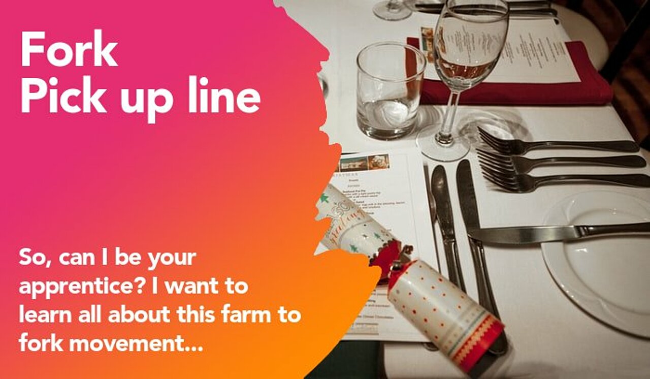 fork pickup line