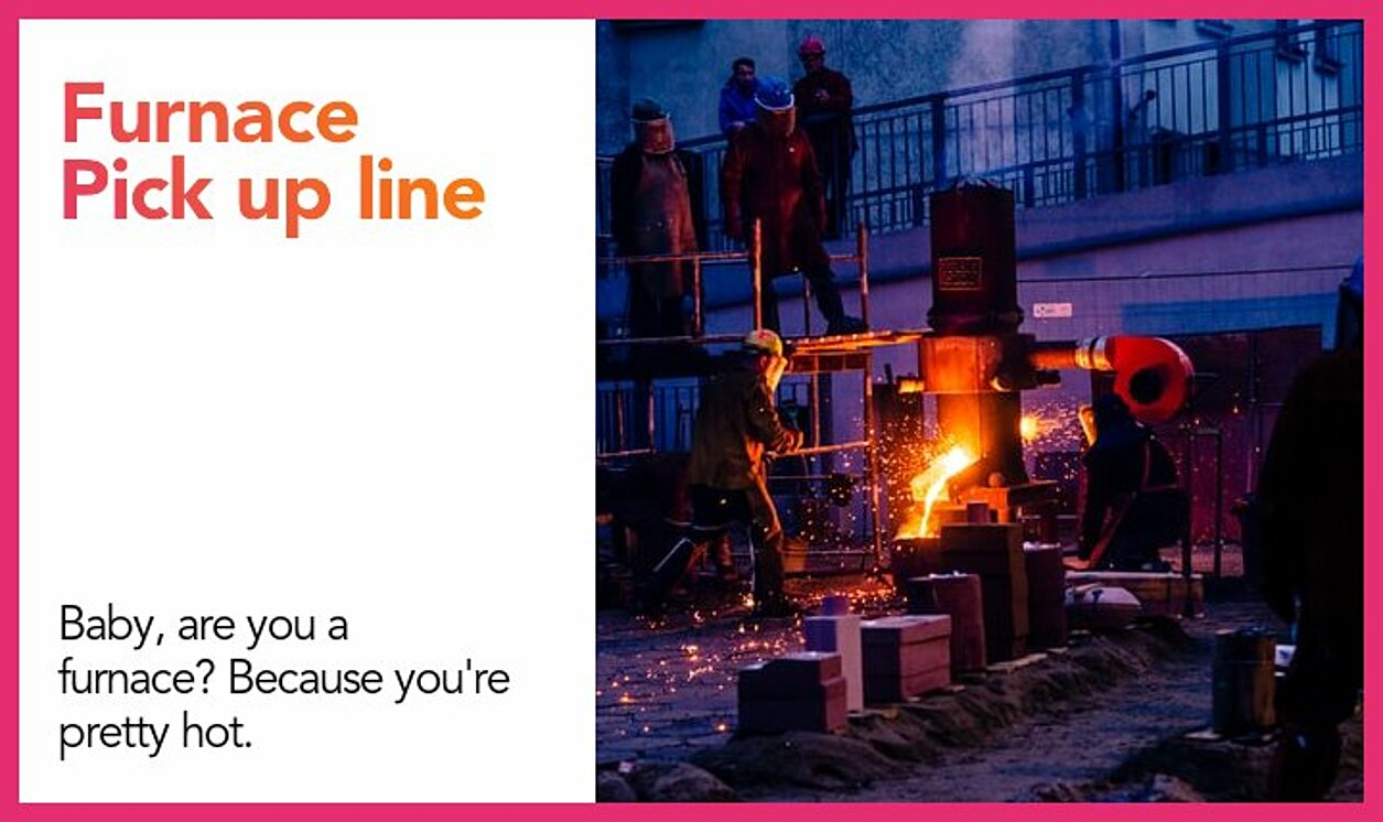 furnace pickup line