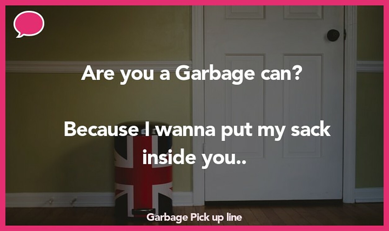 garbage pickup line