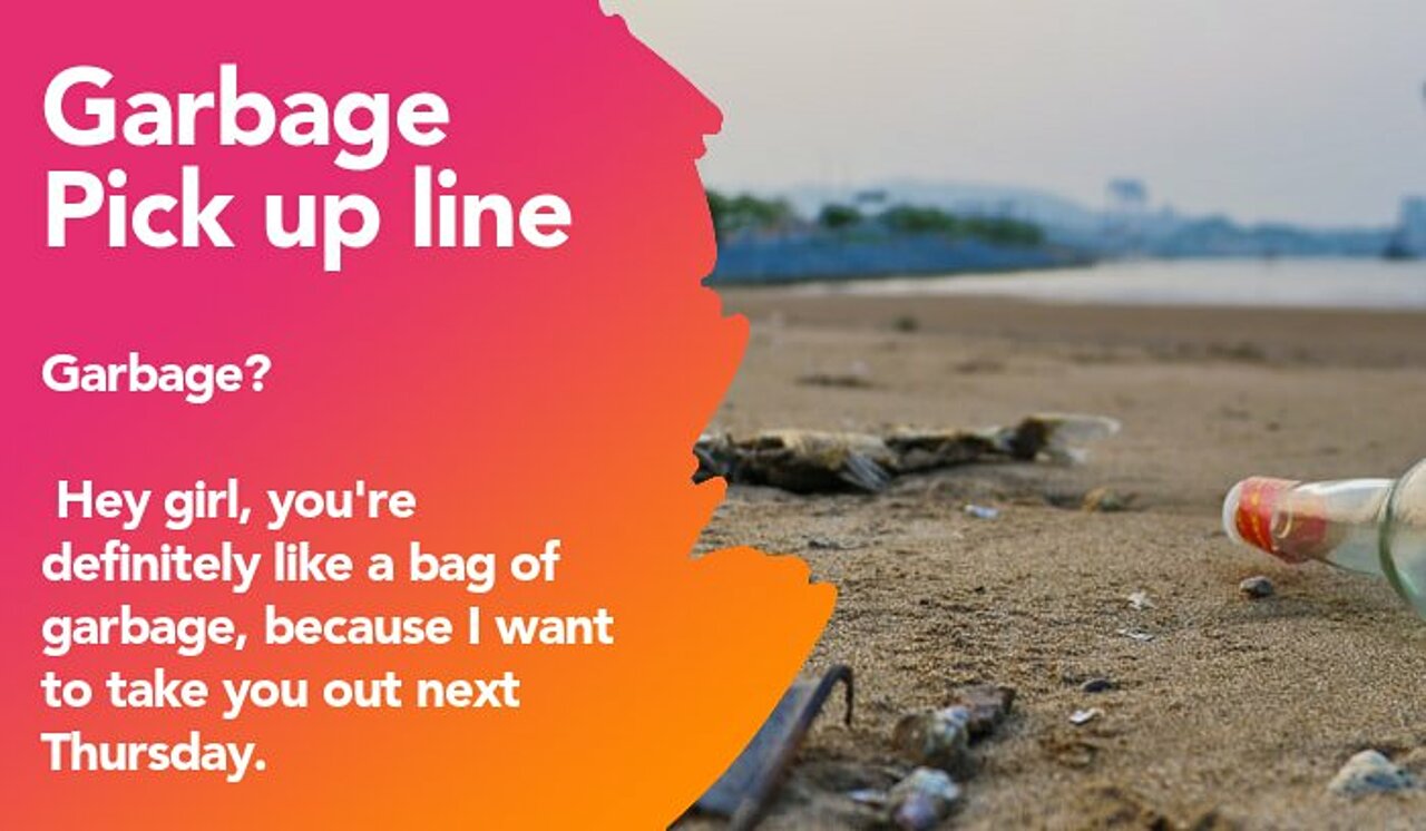 garbage pickup line