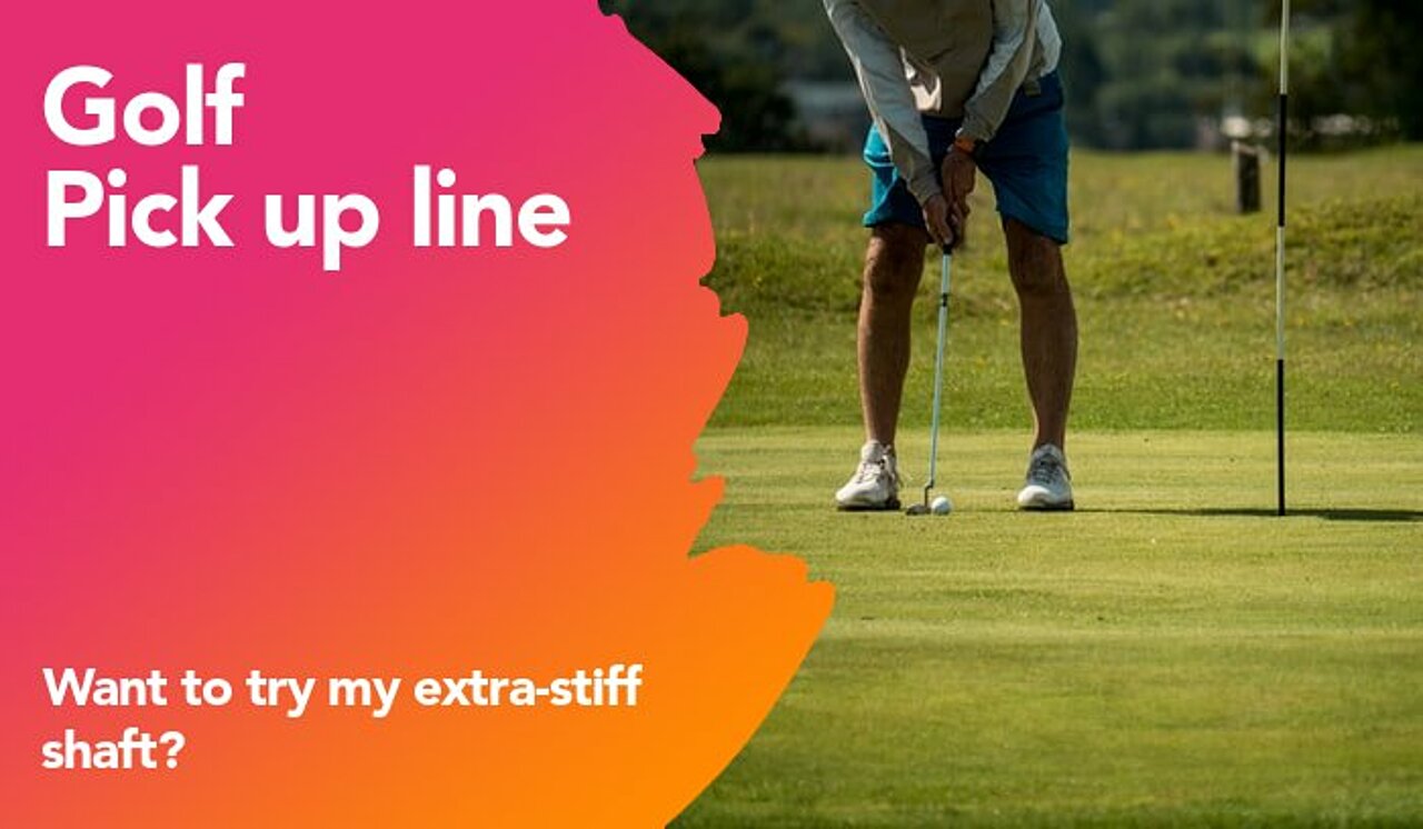 golf pickup line