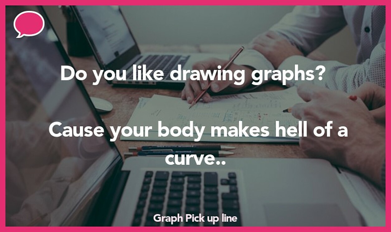 graph pickup line