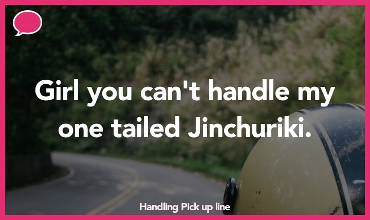 handling pickup line